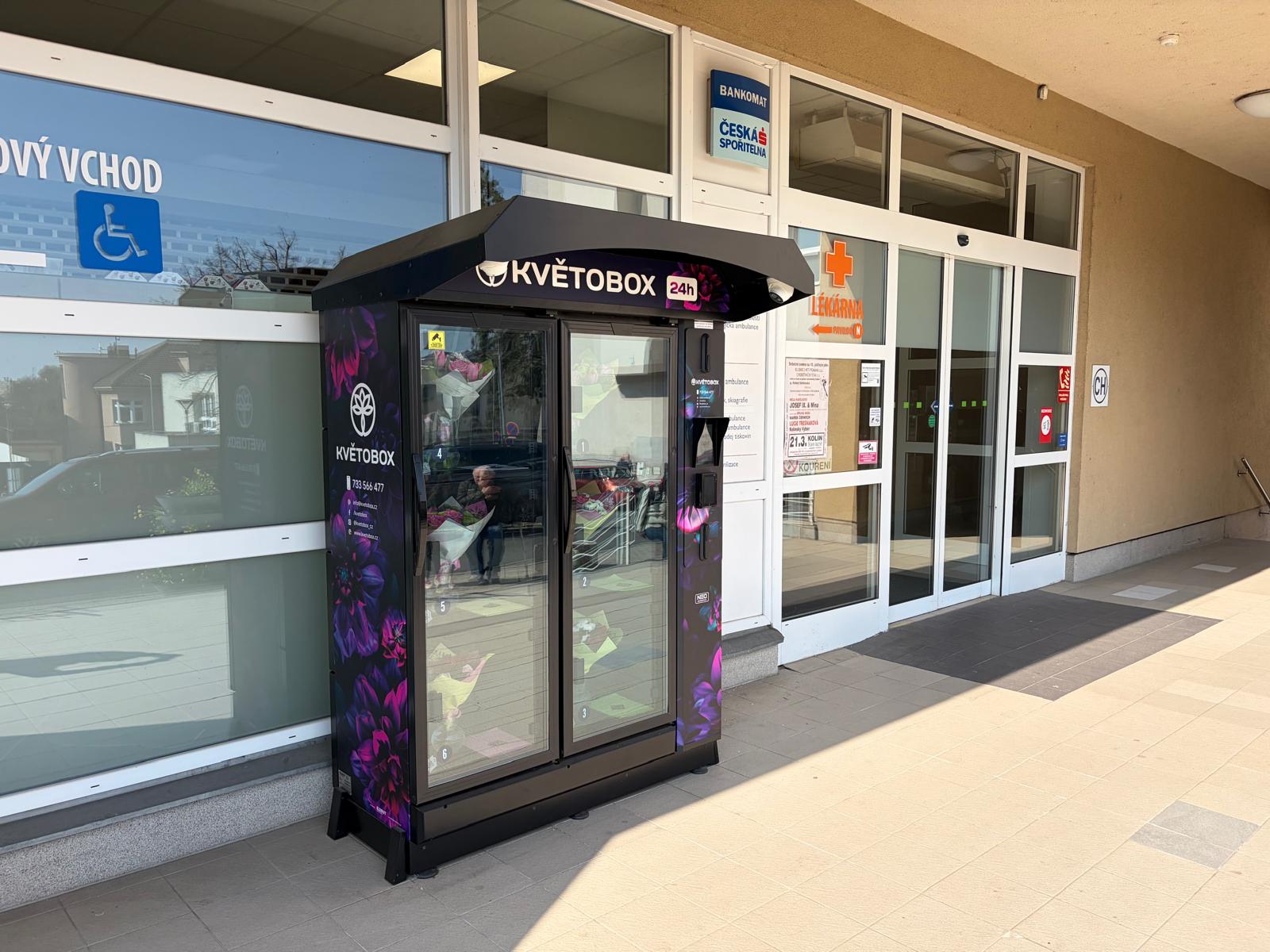 Květobox v kolínské nemocnici